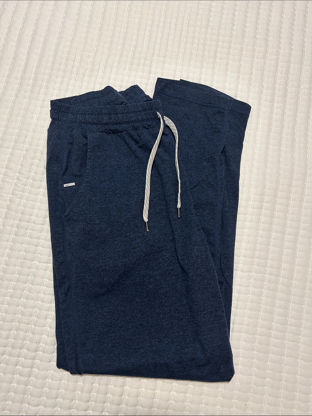 Vuori Navy Blue Joggers with Drawstring